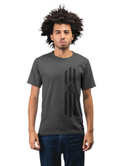 Chelsea Football Club Stripes Men's 100% Cotton Round Neck T-Shirt