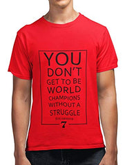 Eric Cantona Quotes Men's 100% Cotton Round Neck T-Shirt