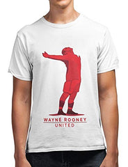 Wayne Rooney Ultimate Legendary Celebration Men's 100% Cotton Round Neck T-Shirt