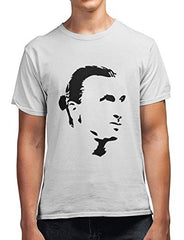 Zlatan Ibrahimovic Face Sketch Men's 100% Cotton Round Neck T-Shirt