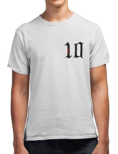 Wayne Rooney Name & Number DTG Men's 100% Cotton Round Neck T-Shirt