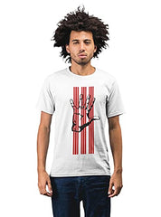 Football Club Barcelona's Gerard Pique Celebrating 5-0 Men's 100% Cotton Round Neck T-Shirt