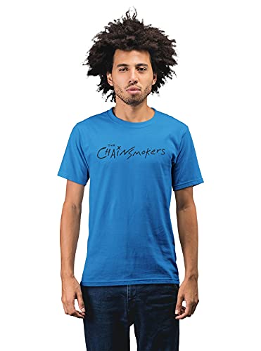 The Chainsmokers Text Men's 100% Cotton Round Neck T-Shirt