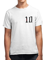 Wayne Rooney Name & Number DTG Men's 100% Cotton Round Neck T-Shirt
