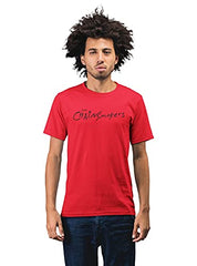 The Chainsmokers Text Men's 100% Cotton Round Neck T-Shirt