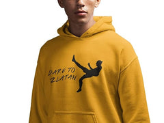 Dare to Zlatan Ibrahimovic Men's 100% Cotton Hoodie