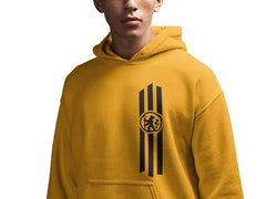Chelsea Football Club 3 Stripes Men's 100% Cotton Hoodie Grey