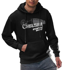 Chelsea Stamford Bridge Men's 100% Cotton Hoodie